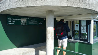 潮の干満時間に注意。