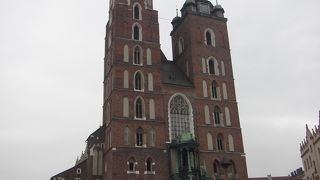 クラクフの中央広場