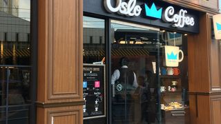 サンドイッチとコーヒー