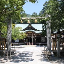 大麻比古神社境内