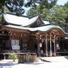 大麻比古神社拝殿