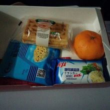 機内食です。