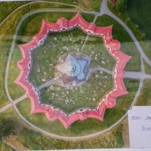 真上から見ました