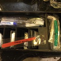 歯磨き、爪ヤスリなど一通りありました