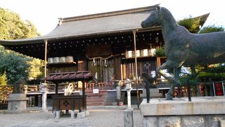 静かな神社でした