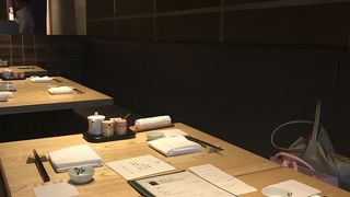 おしゃれなお蕎麦屋さん