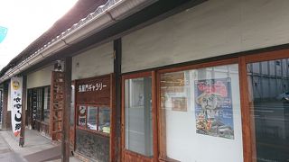 小さな展示スペース
