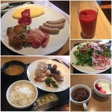 モーニングブュッフェ