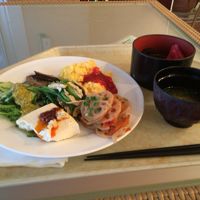 朝食のブッフエも美味しいです。