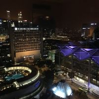 部屋から見た夜景です