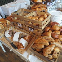 豊富な種類のパン