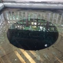 この泉？沢？で砂金を洗ったそうです