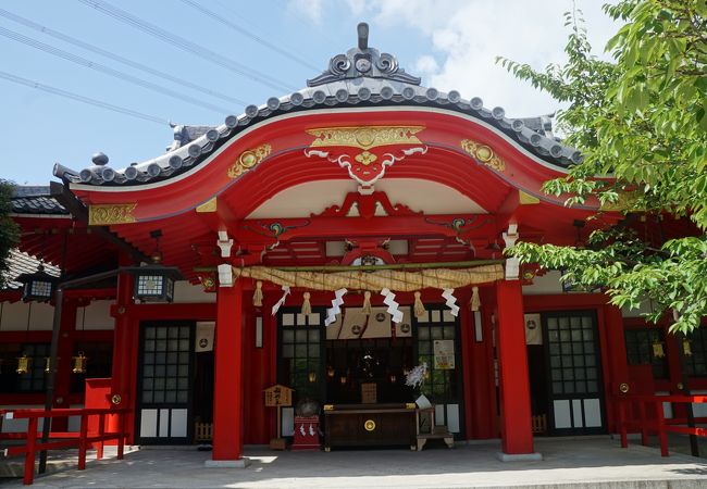 「海寄り神」の伝説のある神社