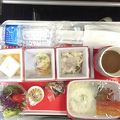 NRT→DEL機内食がすごくおいしかった