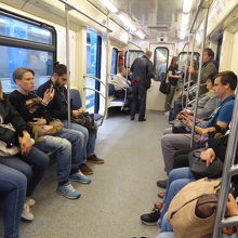 車内の様子です