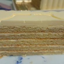 バターケーキ断面