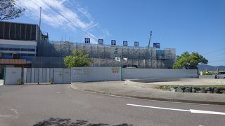 耐震工事で閉館中