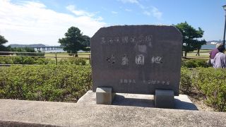 竹島の絶景スポットです