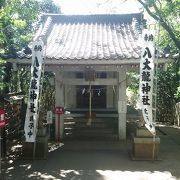 竜神様の神社です