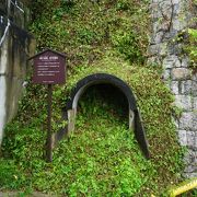 本土空襲に備えて掘った防空壕