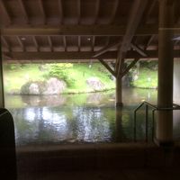 露天大浴場です。