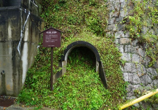 本土空襲に備えて掘った防空壕