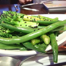 グリーンサラダ（醤油とみりんとゴマ風味）