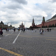 雨上がりの赤の広場