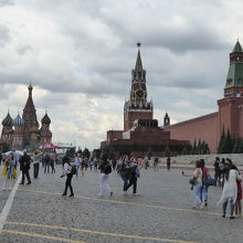 沢山の観光客です