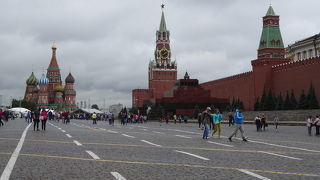 ロシア、モスクワを象徴するスポット、赤の広場