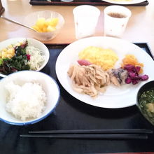 私の朝食　もっといろいろあります