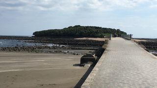 鬼の洗濯板が間近