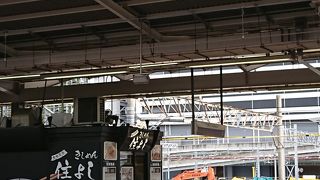 名古屋駅構内:朝から、きしめん