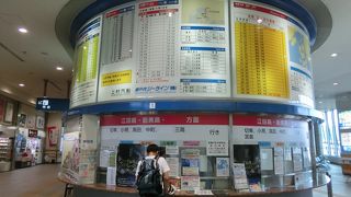 大きなビル、広い港でした。