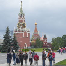 クレムリン内部から見たスパスカヤ塔