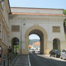 旧市街地からの景観です。