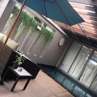 お部屋についていたプール