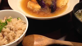 ごはんが美味しい