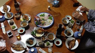 高い山が多く魚が美味しい