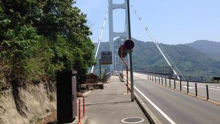 高い橋で展望のいい立派な橋