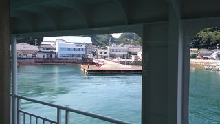 岡村港にありました