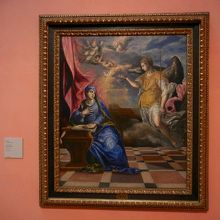 エル・グレコ「受胎告知」、前