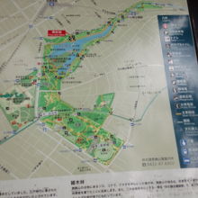 地図　東京ドーム１個分の広さです