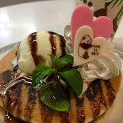 かわいいホットケーキ