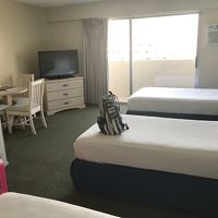 一人旅だけどベッド3つもある部屋に通されました