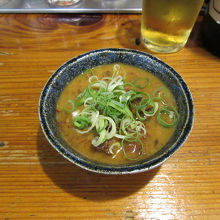 どて焼、250円也