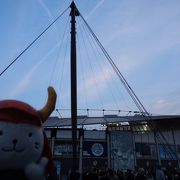 ほぼ駅直結のマンチェスターCのホームスタジアム