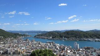 尾道の絶景を楽しめます。