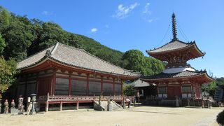 尾道を代表する仏教寺院の一つで文化財の宝庫。