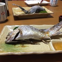 塩焼き一匹ずつ